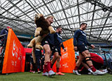 Lions arrive at the Accor Stadium for Captain's Run ahead of the 3rd Test against Australia