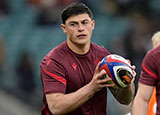 Louis Rees Zammit before England v Wales match during 2026 Six Nations