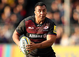 Mako Vunipola playing for Saracens