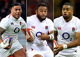 Manu Tuilagi, Billy Vunipola and Joe Cokanasiga are all set to play for England in the Rugby World Cup