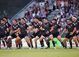 Maori All Blacks before match against Japan in Tokyo during 2024 summer tour