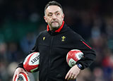 Matt Sherratt at Wales v England match during 2025 Six Nations
