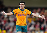 Noah Lolesio at Wales v Australia match during 2024 Autumn Internationals