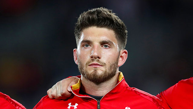 Owen Williams lines up for Wales