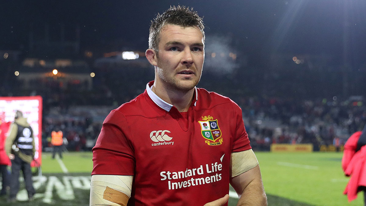 Peter O'Mahony on tour with the Lions