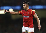 Rhys Webb in action for Wales