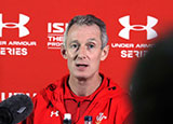 Rob Howley at Wales press conference