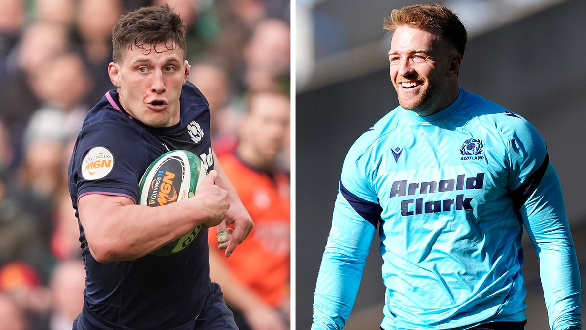 Rory Darge and Kyle Steyn