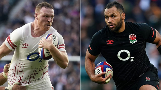 Sam Simmonds and Billy Vunipola