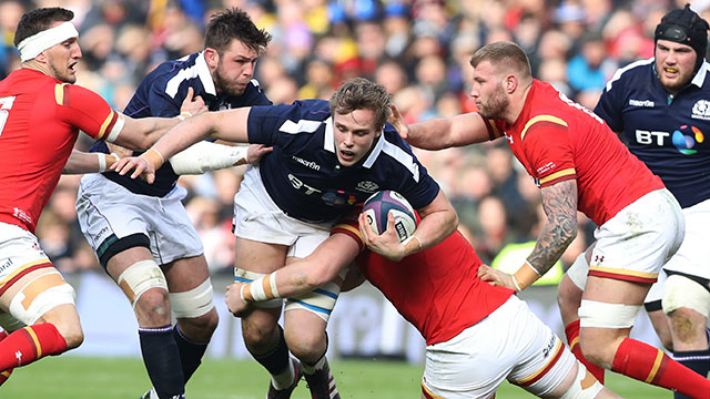 Scotland take on Wales during 2017 Six Nations