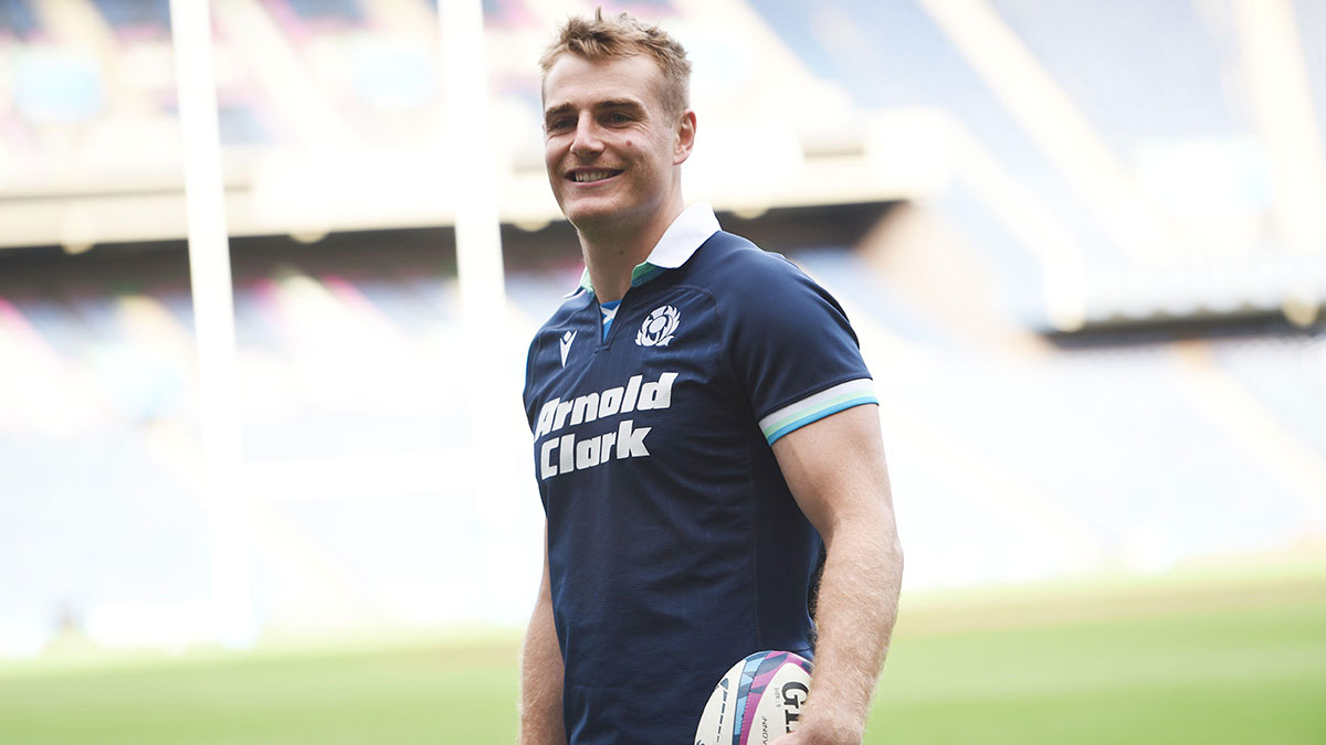 Stafford McDowall ahead of Scotland v Portugal match during 2024 autumn internationals