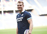 Stafford McDowall ahead of Scotland v Portugal match during 2024 autumn internationals