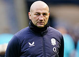 Steve Borthwick at Scotland v England match during 2026 Six Nations