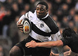 Tendai Mtawarira in action for Barbarians v New Zealand