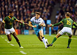 Tom Jordan in action for Scotland v South Africa during 2024 autumn internationals