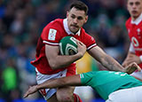 Tomos Williams in action for Wales against Ireland during 2024 Six Nations