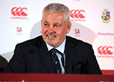 Warren Gatland at British and Irish Lions Head Coach Announcement