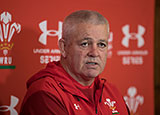 Warren Gatland at Wales press conference