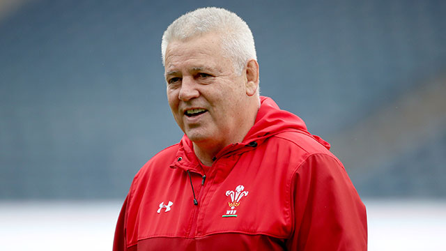 Warren Gatland before Scotland v Wales match in 2019 Six Nations