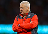 Warren Gatland before the Wales v England World Cup warm up match in Cardiff